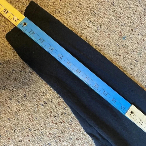 Z Studio Color Block Black Teal Cotton Swing Tunic Top Blouse Women Plus 4X - Picture 3 of 6